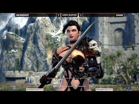 Soul Calibur 6 @ NLBC Online #8 - Incendiate vs Kashi [4K/60fps]
