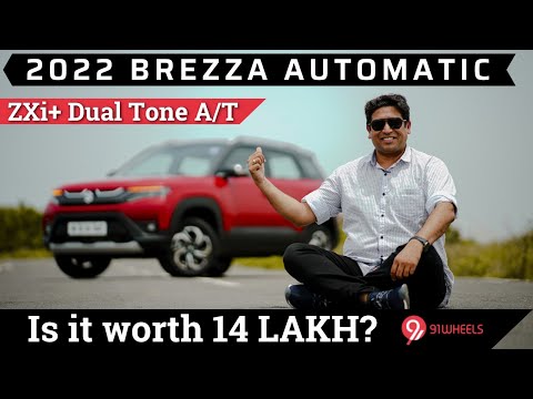 2022 Maruti Brezza Petrol Automatic ZXI+ Review || Detailed Road Test Of Top Model Dual Tone