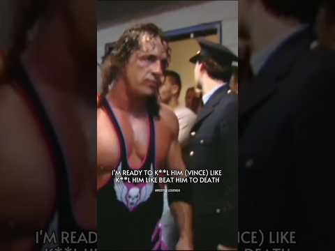 When Bret Hart Punched Vince McMahon After The Montreal Screwjob #short