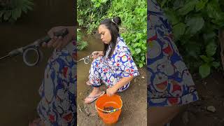 Download lagu Gandol wants to take the fish from fishing tutut #gandol mp3