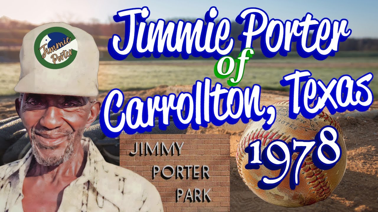 Jimmie Porter played baseball in the 1920s for the Negro League. He was known as a hero in Texas