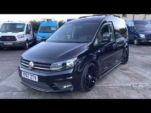 MODIFIED VW Caddy 2.0 Highline on 19 inch Alloys and lowered on Coilovers ONLY 26K YP67ZTV