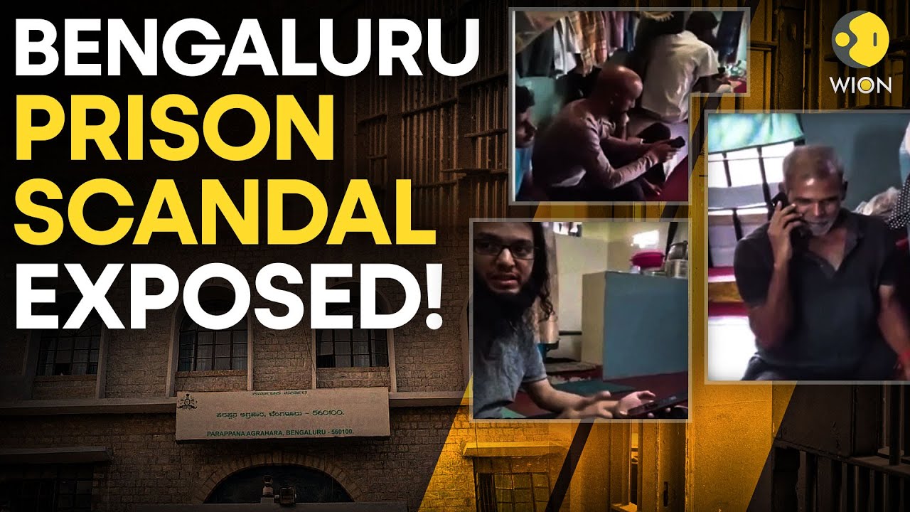Bengaluru Jail Scandal LIVE: VIP Treatment in Prison? Inmates Seen Using Phones & Watching TV | WION