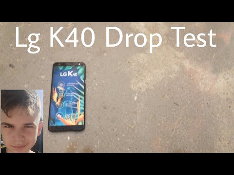 Lg K40 Drop Test - Checked By Itself In All Flat Drops?
