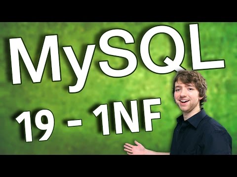 MySQL 19 1NF