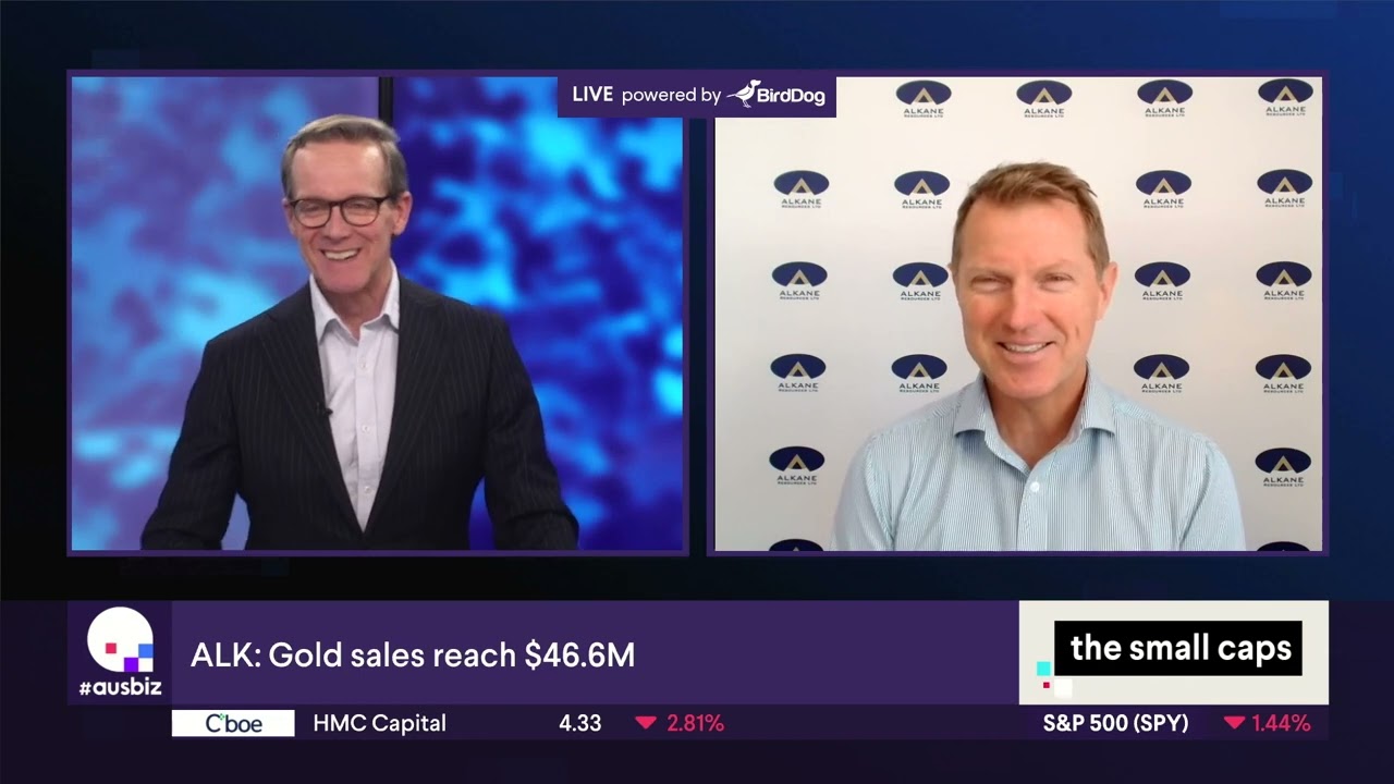 <span>26/10/2023</span><br>Alkane Managing Director Nic Earner's interview with ausbiz