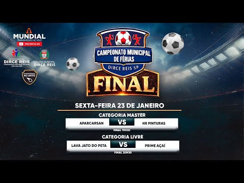 Campeonato Municipal de Férias de Dirce Reis - SP 2026 -  FINAL