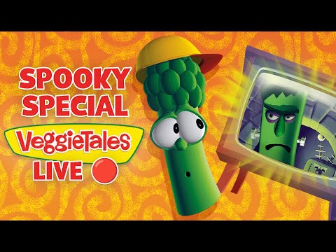 24/7 LIVE 🔴 VeggieTales 🎃 A Very Veggie Halloween 🎃 Stories About Fear & Bravery for Kids!