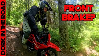 ADV Myth Busting: Should You Use the Front Brake While Riding Offroad?