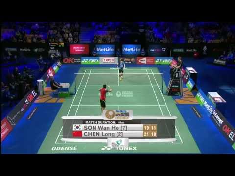 2014 YONEX DENMARK OPEN - F MS | Son W H [7] (KOR) VS Chen L [2] (CHN)