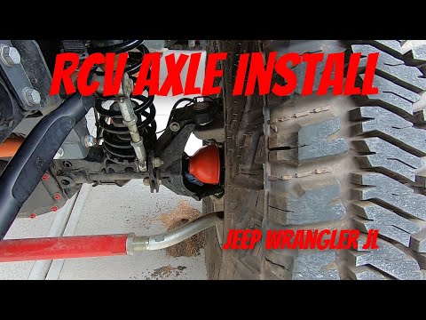 How to install RCV Axles in Jeep Wrangler JL