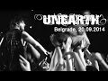UNEARTH - Live in Belgrade / Serbia (20.09.2014 ...
