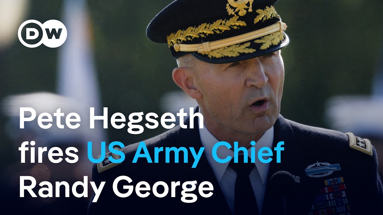 Pete Hegseth pushes US Army Chief Randy George to step down | DW News