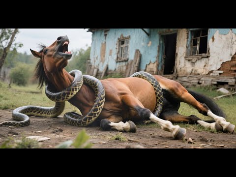 Grassland Trap: Wild Horse vs Python