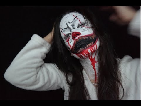 QUICK & EASY LAST MINUTE HALLOWEEN MAKEUP LOOKS - PENNYWISE | Halloween 2019 | Nélia Fernandes