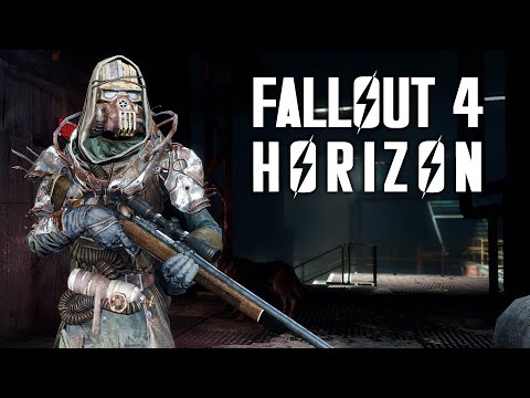 Let's Play Fallout 4 Horizon 1.8 - Part 3 - Outcast + Desolation Mode