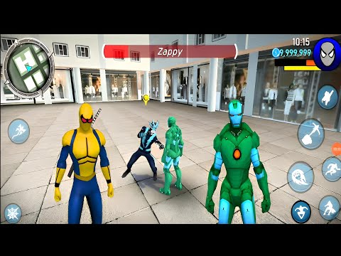 power spider 2 Superhero Gangstar Crime Mafia City Part 94 - New Games Android Gameplay
