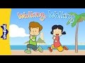 Walking, Walking | Nursery Rhymes | Action | Little Fox | Animated Songs for Kids