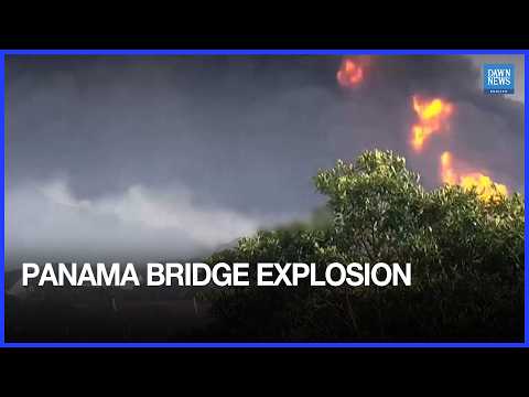Bridge over Panama Canal closed after truck explosion kills 1 person