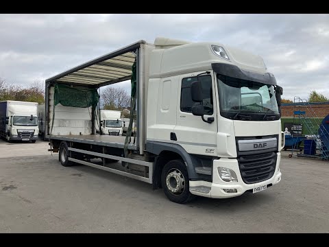 DAF CF 250 18T CURTAIN SIDE TAILLIFT - FH66FYS