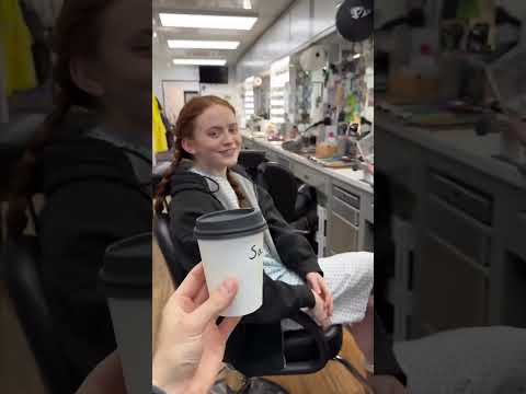 Sadie Sink - Stranger Things 5 Behind The Scene