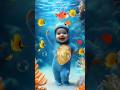 Baby Laughing and Dancing to Baby Shark