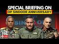 Watch Live Special Briefing On Operation Sindoor Indian Army India Navy IAF Pakistan Jaipur