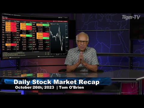 October 26th  Daily Market Recap - 2023