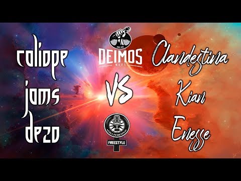 Caliope-Jams-Dezo vs Clandestina-Kian-Enesse CUARTOS | FECHA 3 LFF | DEIMOS