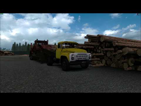 ETS2 1 35X  ZİL 130 131 133  PROMODSV2 41+12 HARİTA COMBO DEDE OYUNDA