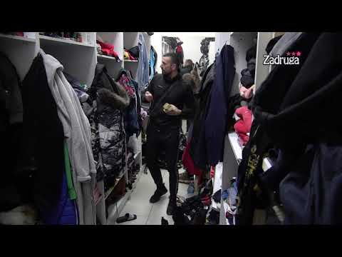 Zadruga 3 - Vladimir i Dragana se osamili u garderoberu, pali poljupci - 02.12.2019.
