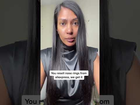 WHEN YOU FIND THE BEST PLACE TO FIND THE CUTEST EXCLUSIVE NOSE RINGS IN REAL GOLD AND DIAMONDS! 🙌🏽