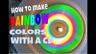 Deflection angles with a CD and a candle