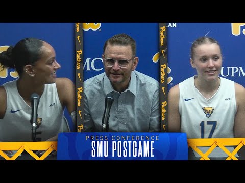 Pitt Volleyball | Postgame vs SMU | Dan Fisher, Olivia Babcock and Brooke Mosher