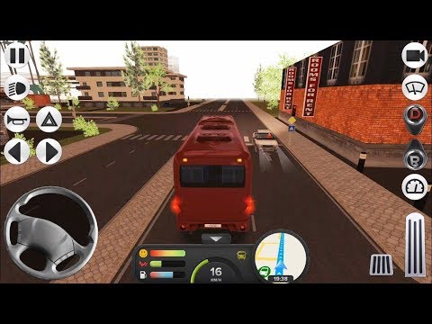 Coach Bus Simulator - TO BERLIN! #1 | Android Gameplay
