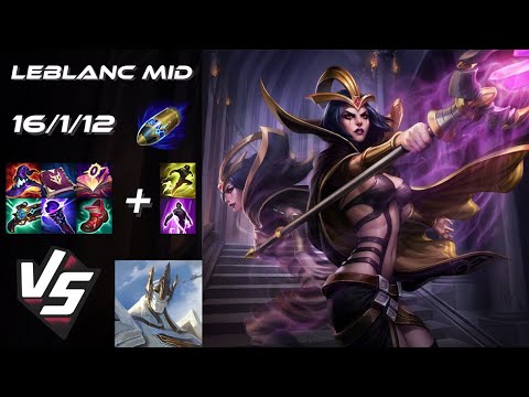 MID LeBlanc vs Galio - EU Challenger Patch 15.1