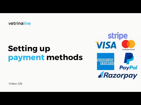 How to Setup Payment Methods For Your ECommerce Store - Vetrina Live
