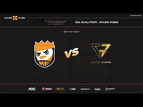 Clutch Gamers vs Happyfeet TI7 SEA qualifiers