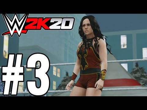 WWE 2K20 My Career Gameplay Walkthrough Part 3 - WINTER FEST!