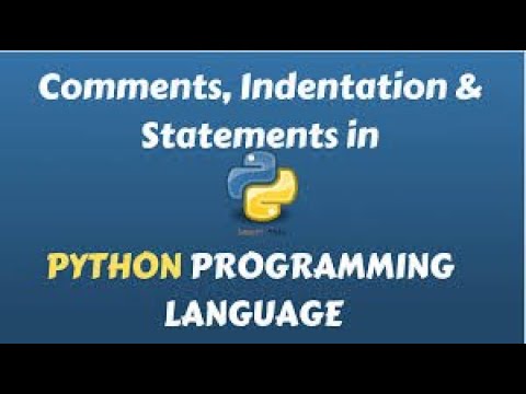 Python Statements Comments Indentation Practical