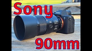 Sony 90mm F 2.8 Macro lens - Sample Photos and Video