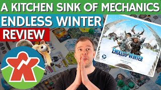Endless Winter - Board Game Review - The Kitchen Sink of Mechanics