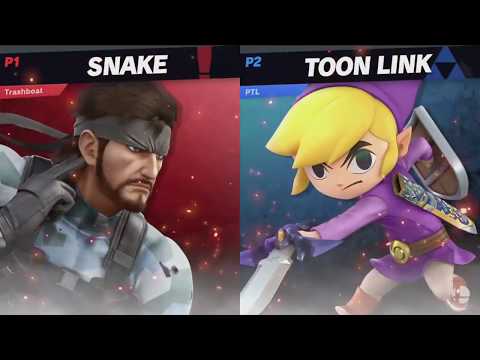 PSideB (Snake, Ness) vs PTL (T.Link) - Winners Round 2 - Smash Fight Club @ CBC 07-10-2019