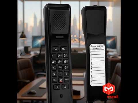 Video do produto Telefone IP Hotelaria Fanvil H2U 2 Linhas SIP PoE HD Áudio Preto