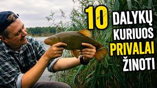 10 Patarimų sėkmingai Lynų Žvejybai
