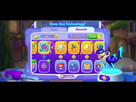 6814 6815 6816 6817 6818 6819 Unlocking New Level #fishdom #playrix #Pretty Aqua Fishdom