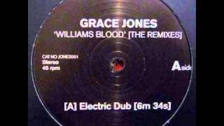 Grace Jones - Williams Blood (Yam Who? Electric Dub) - 2008 White Label