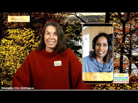 Vinnare i Lerum jublar när Magdalena ringer - Postkodlotteriet