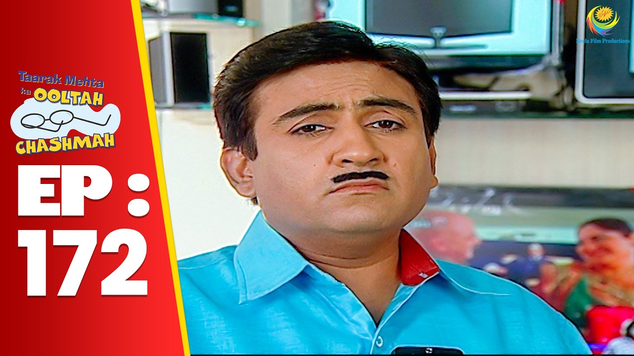 SE 01 EP 172 -  Daya के मौन व्रत के कारण Jethalal हुआ उदास ! | Taarak Mehta Ka Ooltah hashmah
