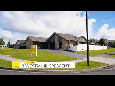 3 Westmuir Crescent, Pokeno, Waikato, 4 bedrooms, 2浴, House